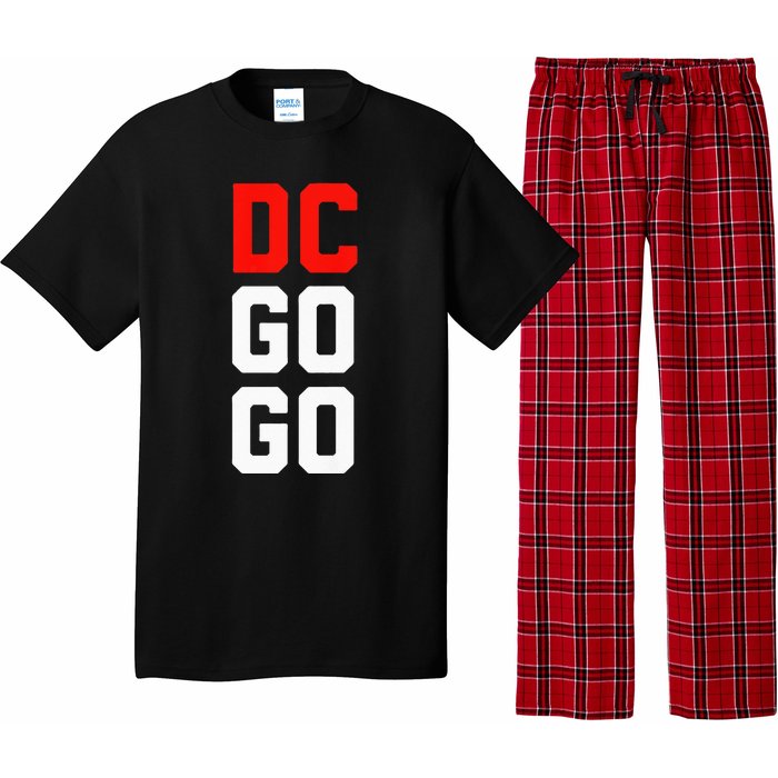 DC I Love Go Go Music Gift For Kids And Adults Pajama Set