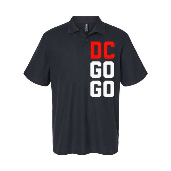 DC I Love Go Go Music Gift For Kids And Adults Softstyle Adult Sport Polo