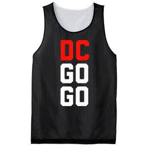 DC I Love Go Go Music Gift For Kids And Adults Mesh Reversible Basketball Jersey Tank