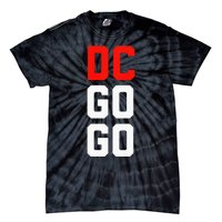 DC I Love Go Go Music Gift For Kids And Adults Tie-Dye T-Shirt