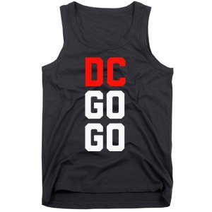 DC I Love Go Go Music Gift For Kids And Adults Tank Top