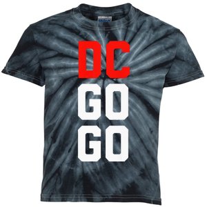 DC I Love Go Go Music Gift For Kids And Adults Kids Tie-Dye T-Shirt