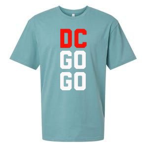 DC I Love Go Go Music Gift For Kids And Adults Sueded Cloud Jersey T-Shirt