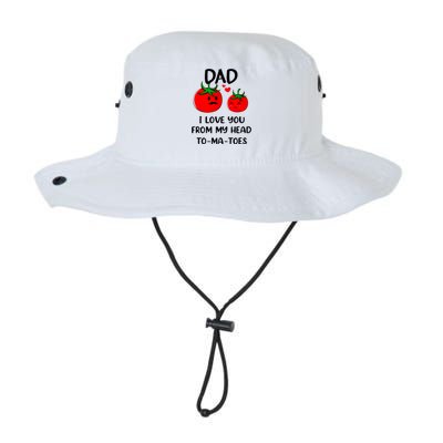 Dad I Love You From My Head Tomatoes Legacy Cool Fit Booney Bucket Hat