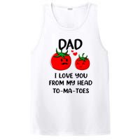 Dad I Love You From My Head Tomatoes PosiCharge Competitor Tank