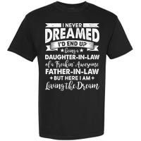 Daughter In Law Of A Freaking Awesome Father In Law Garment-Dyed Heavyweight T-Shirt