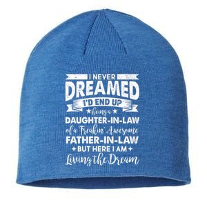 Daughter In Law Of A Freaking Awesome Father In Law Sustainable Beanie