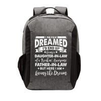 Daughter In Law Of A Freaking Awesome Father In Law Vector Backpack