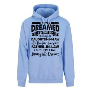 Daughter In Law Of A Freaking Awesome Father In Law Unisex Surf Hoodie