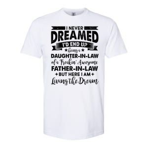 Daughter In Law Of A Freaking Awesome Father In Law Softstyle CVC T-Shirt