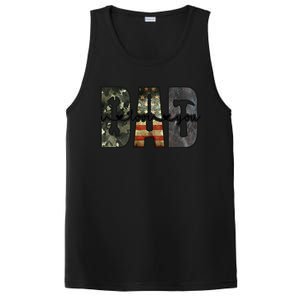 Dad I Love You Funny Fathers Day Gift PosiCharge Competitor Tank