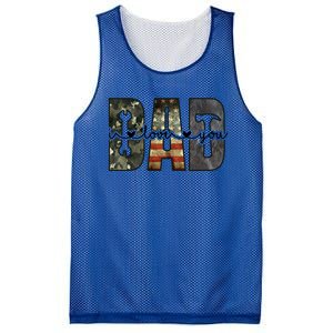 Dad I Love You Funny Fathers Day Gift Mesh Reversible Basketball Jersey Tank