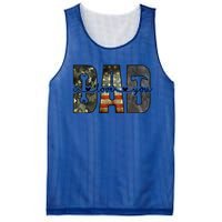 Dad I Love You Funny Fathers Day Gift Mesh Reversible Basketball Jersey Tank