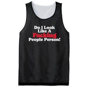 Do I Look Like A Fucking People Person Mesh Reversible Basketball Jersey Tank