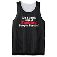 Do I Look Like A Fucking People Person Mesh Reversible Basketball Jersey Tank