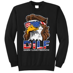 Damn I Love Freedom Eagle Funny Sweatshirt