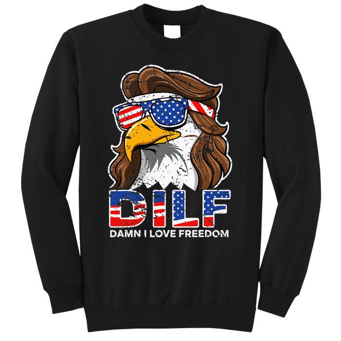 Damn I Love Freedom Eagle Funny Sweatshirt