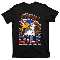 Damn I Love Freedom Eagle Funny T-Shirt