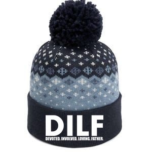 DILF Devoted Involved Loving Father The Baniff Cuffed Pom Beanie