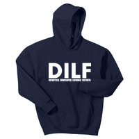 DILF Devoted Involved Loving Father Kids Hoodie