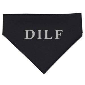 DILF Funny Dad Humor USA-Made Doggie Bandana