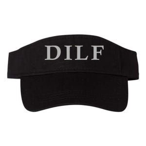 DILF Funny Dad Humor Valucap Bio-Washed Visor