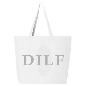 DILF Funny Dad Humor 25L Jumbo Tote