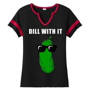 Dill With It Ladies Halftime Notch Neck Tee