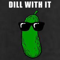 Dill With It 7 Panel Mesh Trucker Snapback Hat