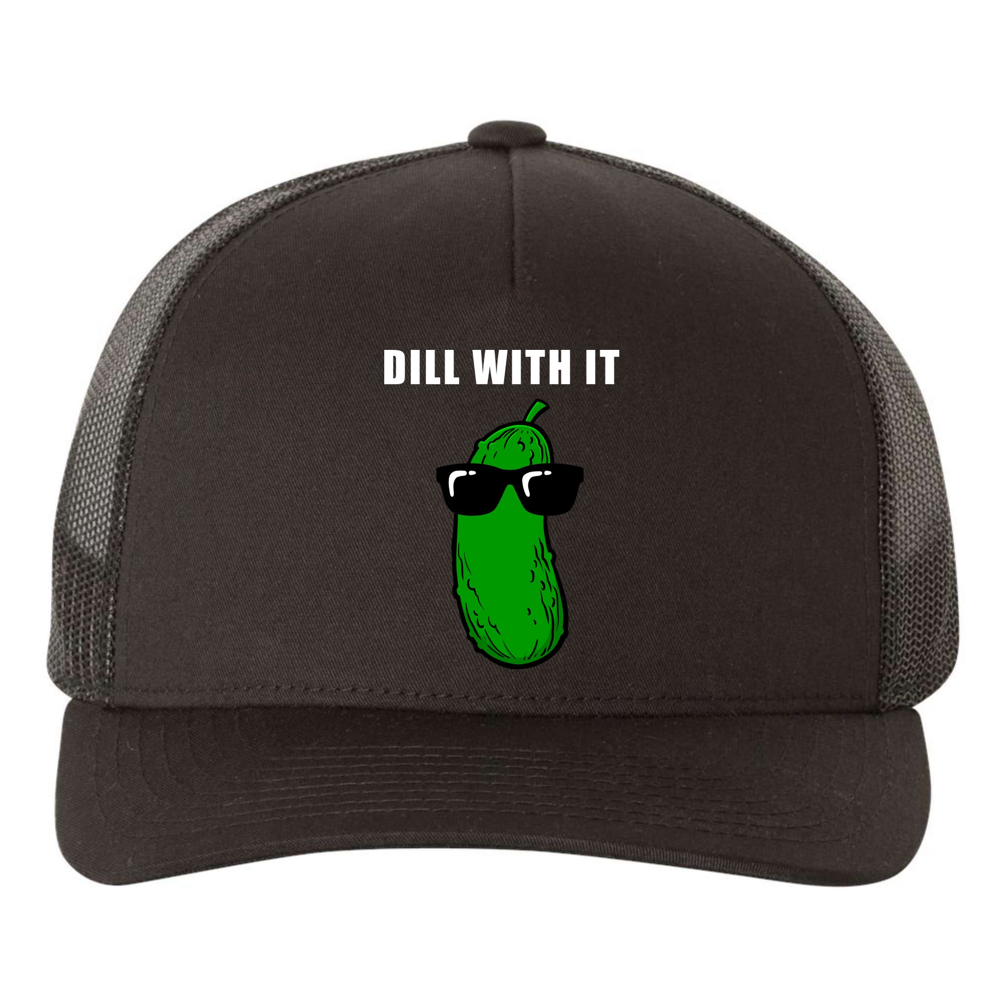 Dill With It Yupoong Adult 5-Panel Trucker Hat