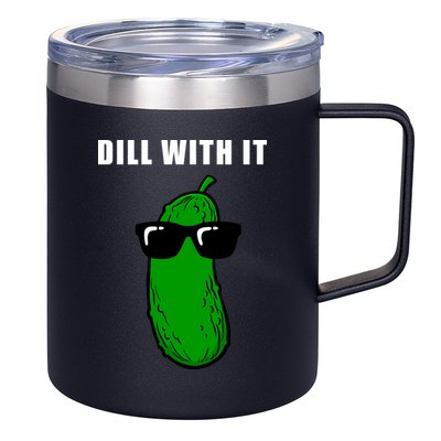 Dill With It 12oz Stainless Steel Coffee Mug