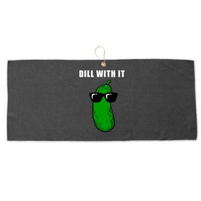 Dill With It Large Microfiber Waffle Golf Towel