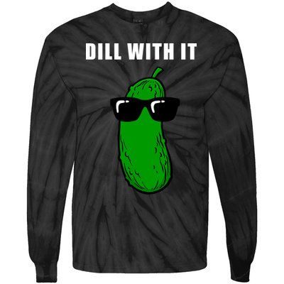 Dill With It Tie-Dye Long Sleeve Shirt
