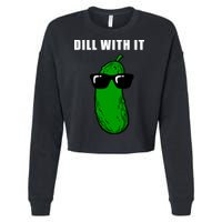 Dill With It Cropped Pullover Crew