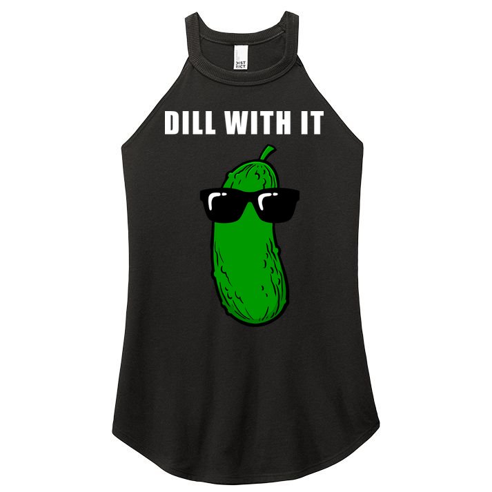 Dill With It Women's Perfect Tri Rocker Tank
