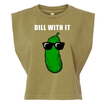 Dill With It Garment-Dyed Women's Muscle Tee