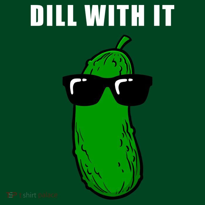 Dill With It Magnet