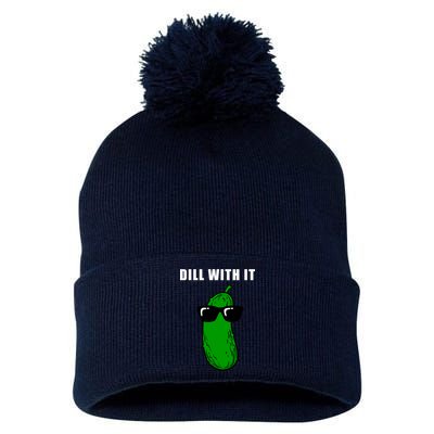 Dill With It Pom Pom 12in Knit Beanie