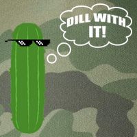 Dill With It Pickle Legacy Tie Dye Trucker Hat