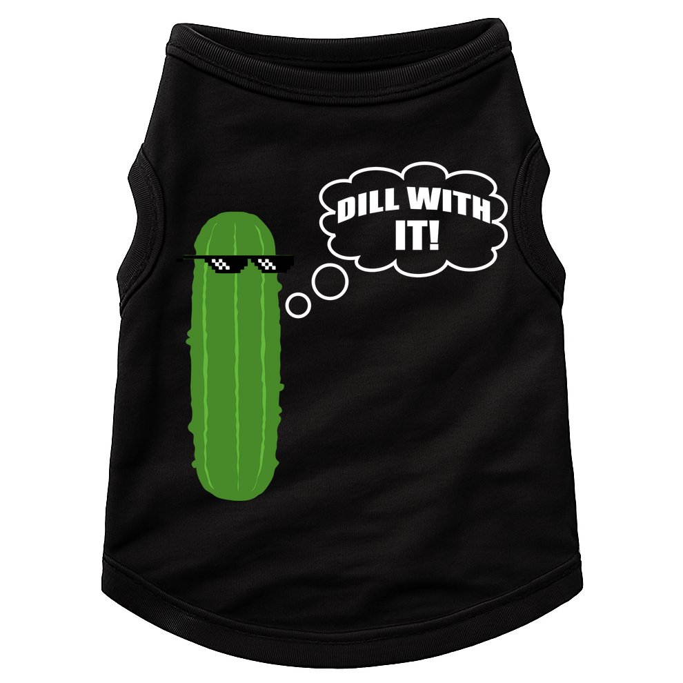 Dill With It Pickle Doggie Tank