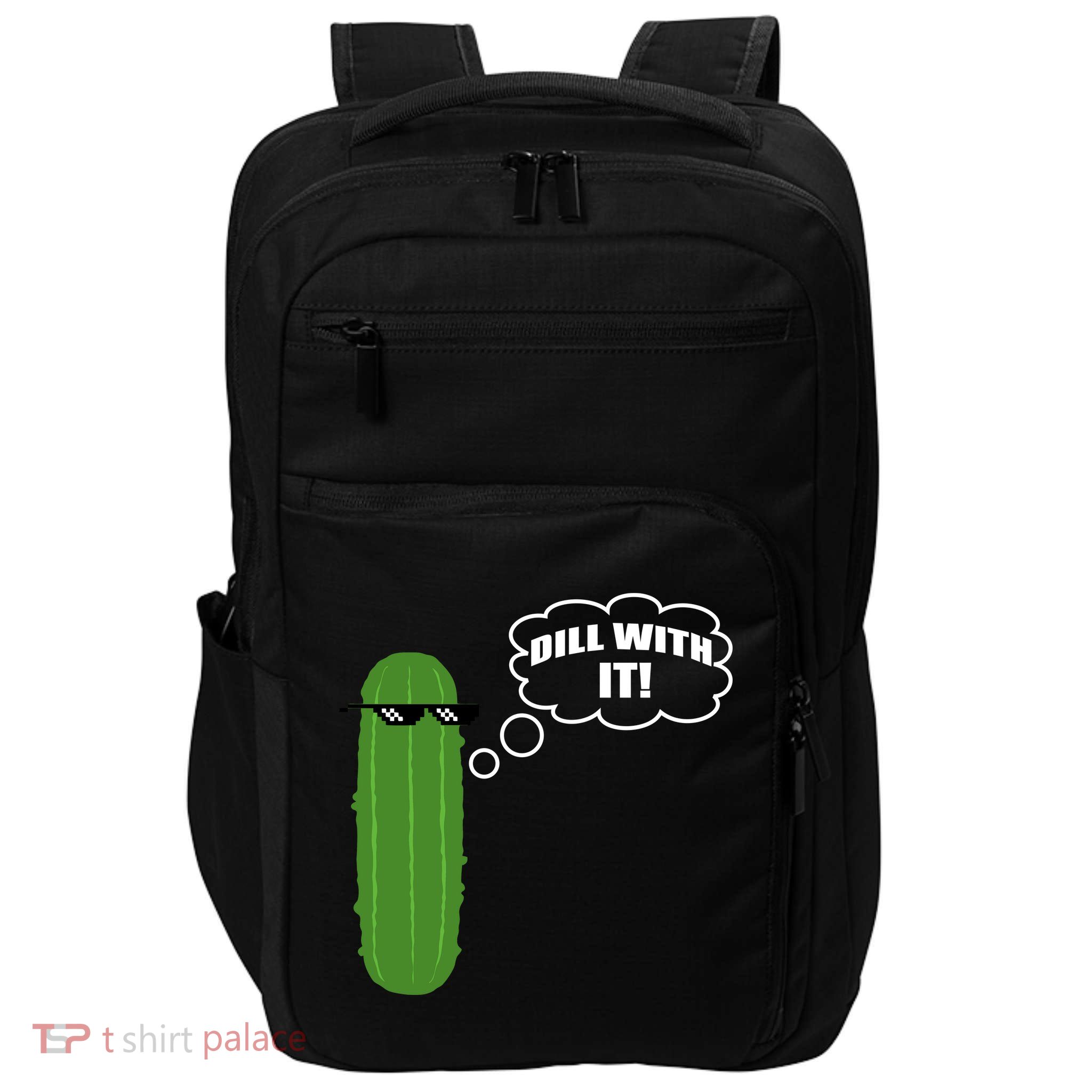 Dill With It Pickle Impact Tech Backpack