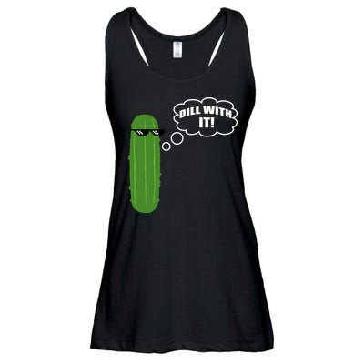 Dill With It Pickle Ladies Essential Flowy Tank