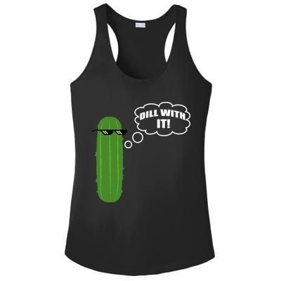 Dill With It Pickle Ladies PosiCharge Competitor Racerback Tank
