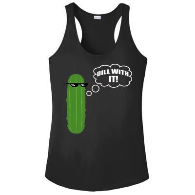 Dill With It Pickle Ladies PosiCharge Competitor Racerback Tank