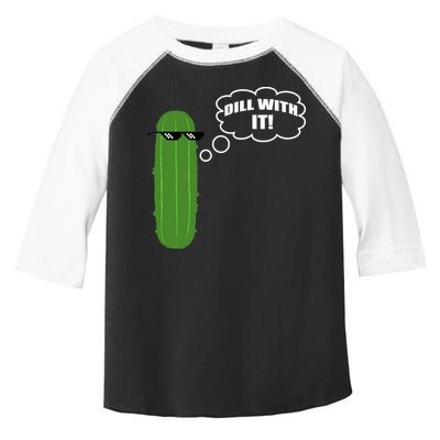 Dill With It Pickle Toddler Fine Jersey T-Shirt