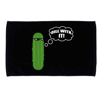 Dill With It Pickle Microfiber Hand Towel