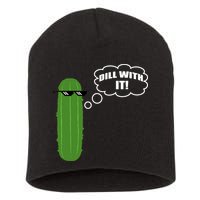Dill With It Pickle Short Acrylic Beanie
