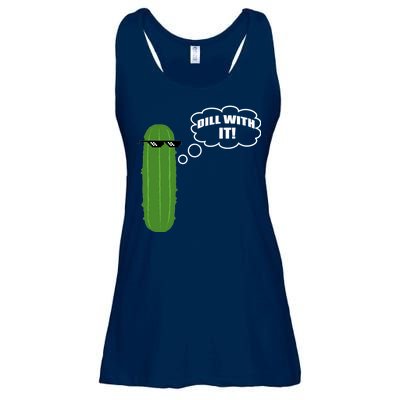 Dill With It Pickle Ladies Essential Flowy Tank