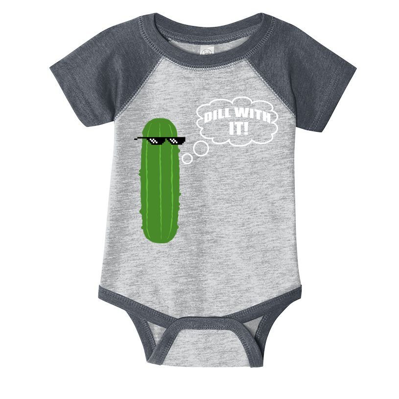 Dill With It Pickle Infant Baby Jersey Bodysuit