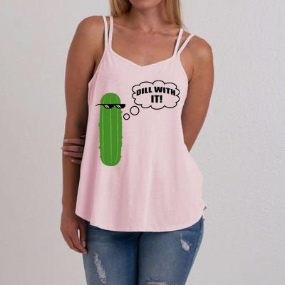 Dill With It Pickle Women's Strappy Tank